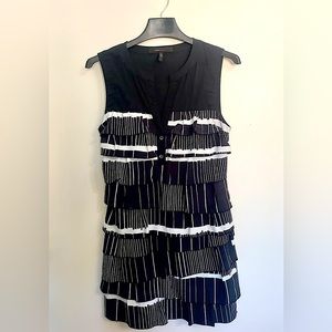 Black BCBGMaxAzria Stripe Dress Size XS